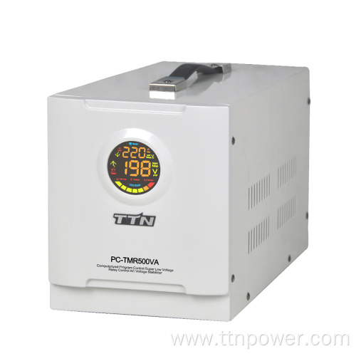 PC-TMS500VA-10KVA Servo Motor Voltage regulator